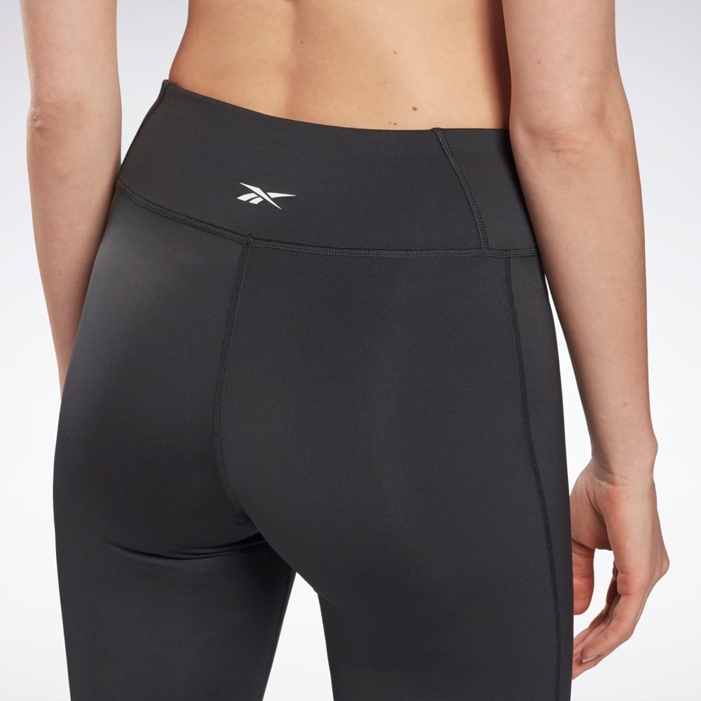 Night Black Reebok Workout Ready Program Bootcut Pants | GS1957