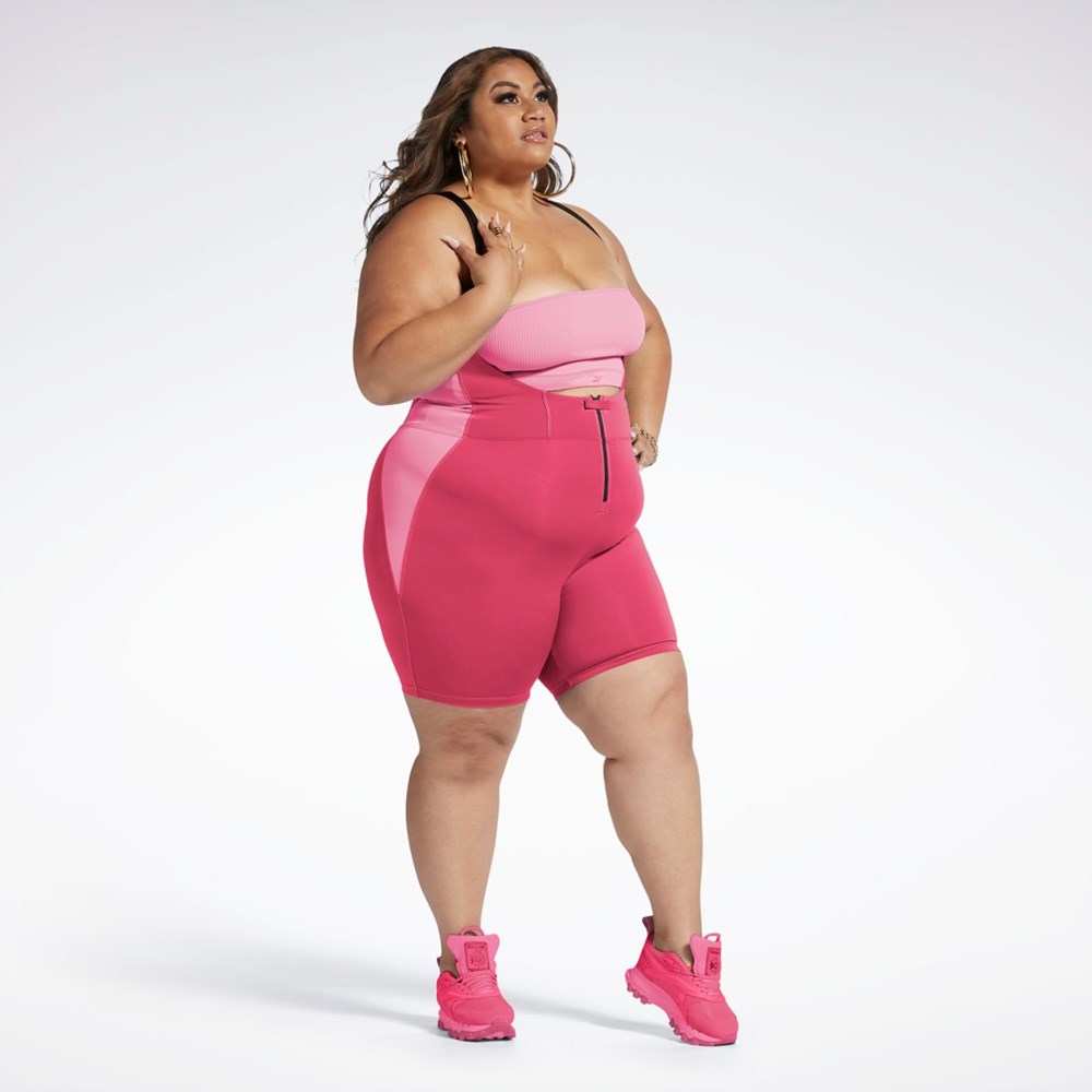 Pink Fusion Reebok Cardi B Leotard (Plus Size) | HH9106