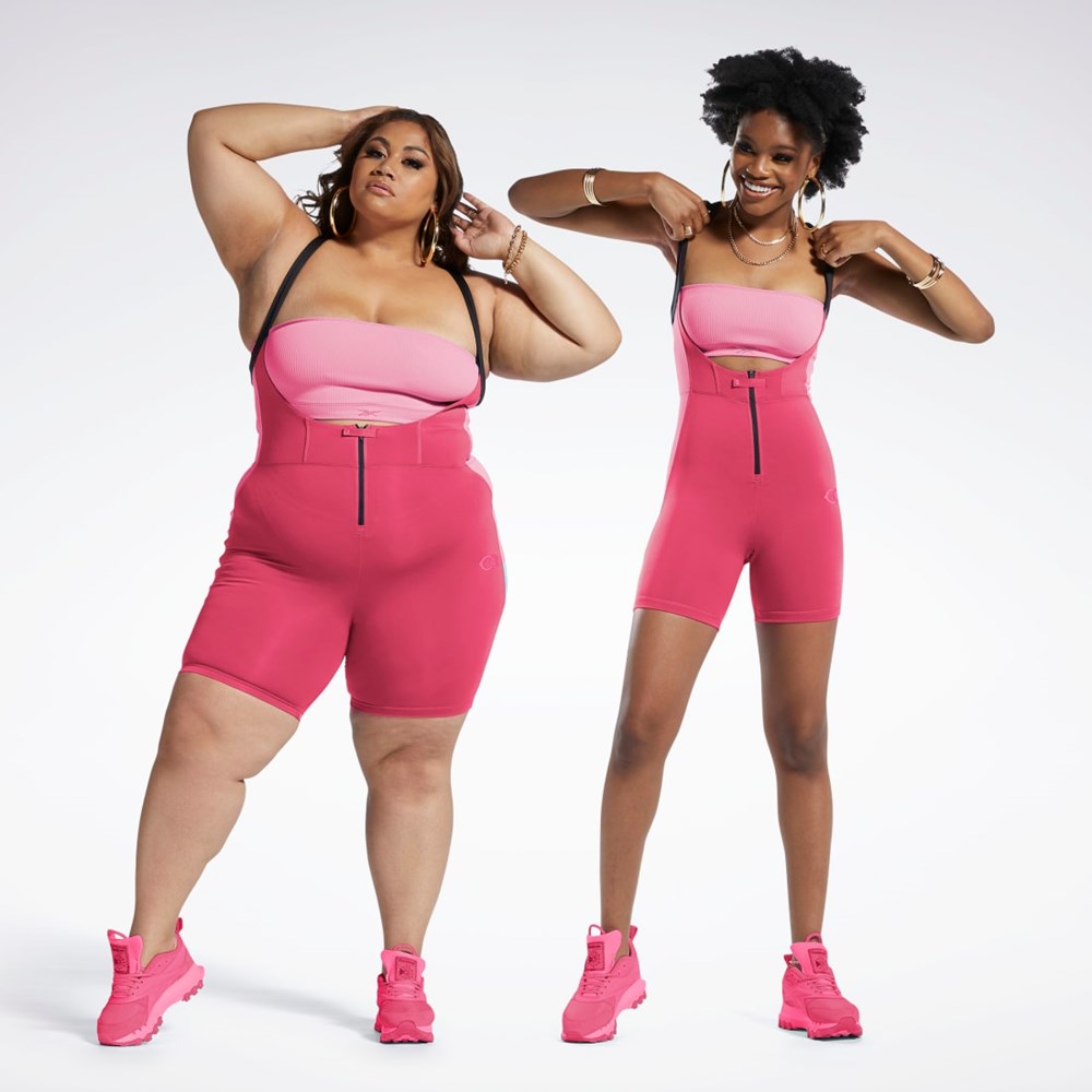 Pink Fusion Reebok Cardi B Leotard (Plus Size) | HH9106