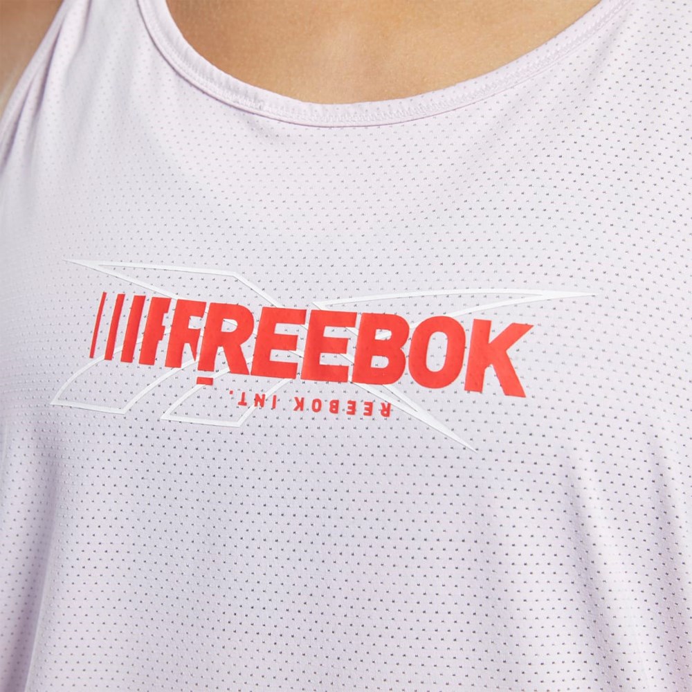 Pixel Pink Reebok ACTIVCHILL Graphic Tank Top | FK7087