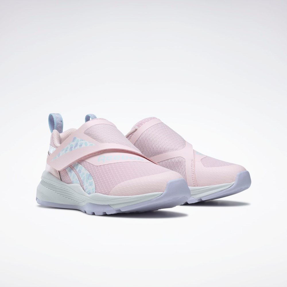 Porcelain Pink / Lucid Lilac / Glass Blue Reebok Reebok Equal Fit Shoes - Preschool | HQ4033