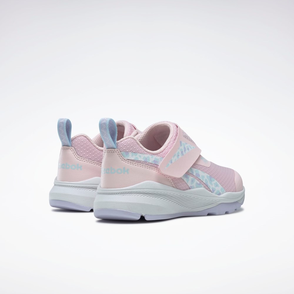 Porcelain Pink / Lucid Lilac / Glass Blue Reebok Reebok Equal Fit Shoes - Preschool | HQ4033