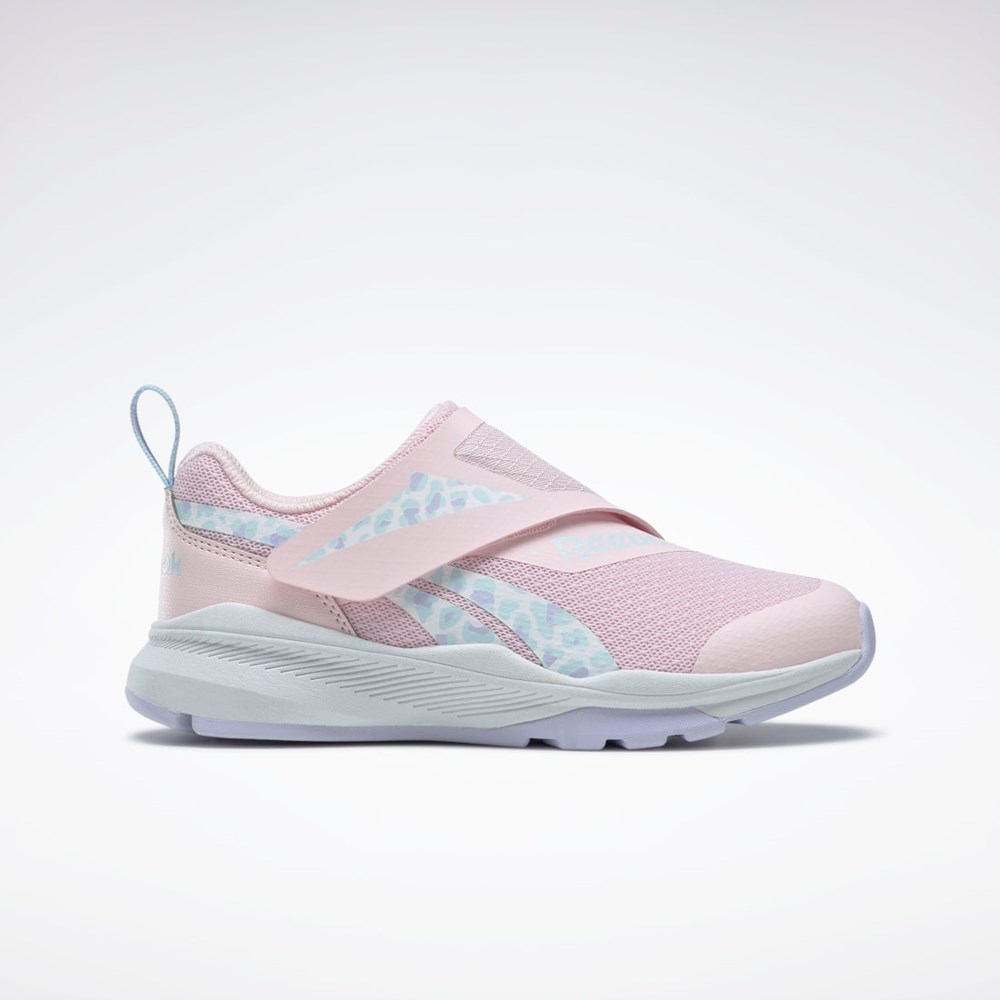 Porcelain Pink / Lucid Lilac / Glass Blue Reebok Reebok Equal Fit Shoes - Preschool | HQ4033
