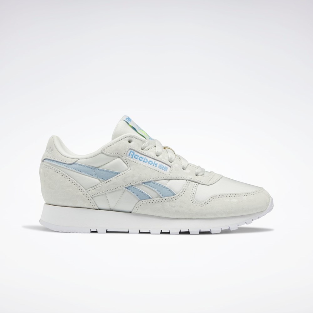 Pure Grey 1 / Ftwr White / Gable Grey Reebok Classic Leather Shoes | GZ3632