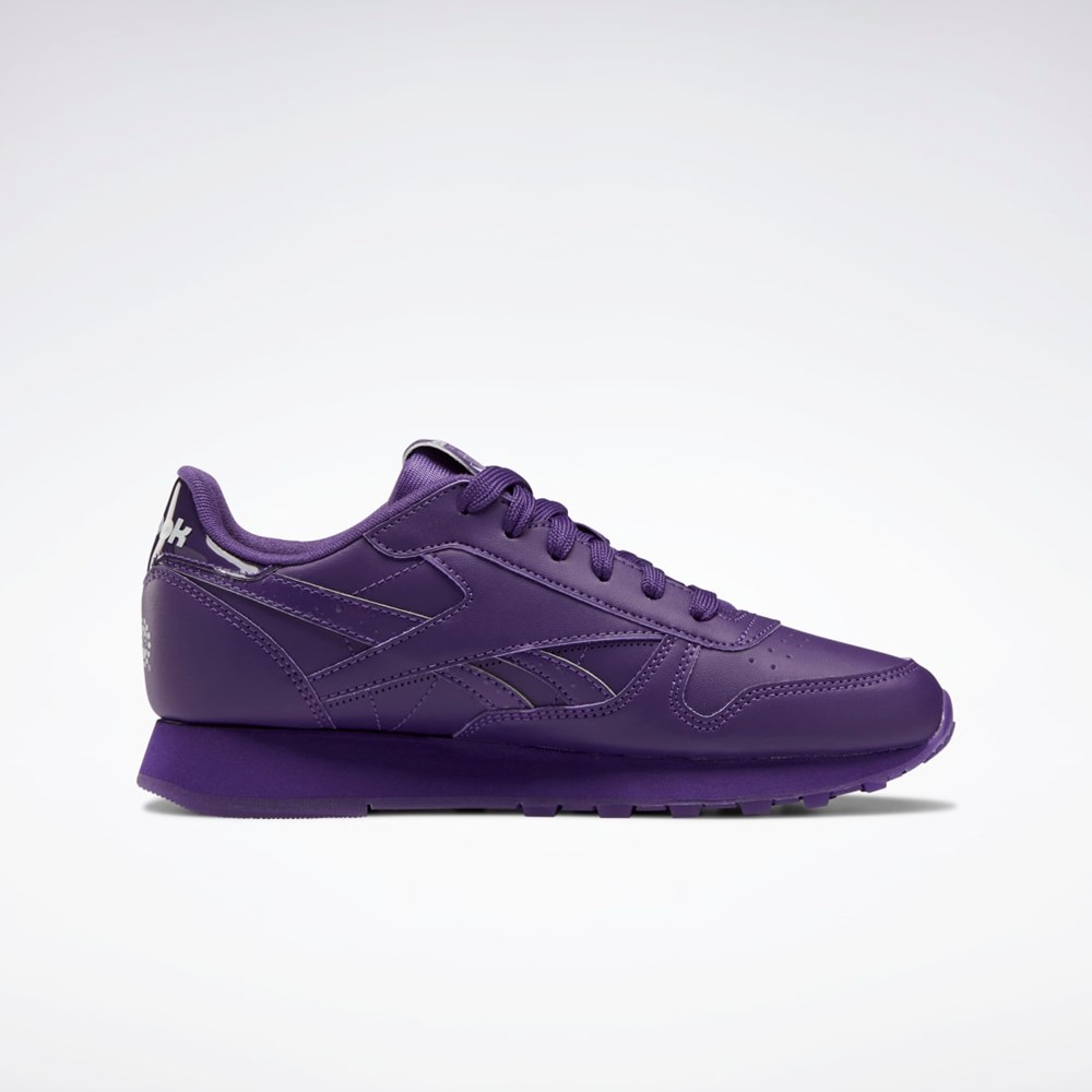 Purple Emperor / Purple Emperor / Purple Emperor Reebok Popsicle Classic Leather Shoes - Grade School | HR0661