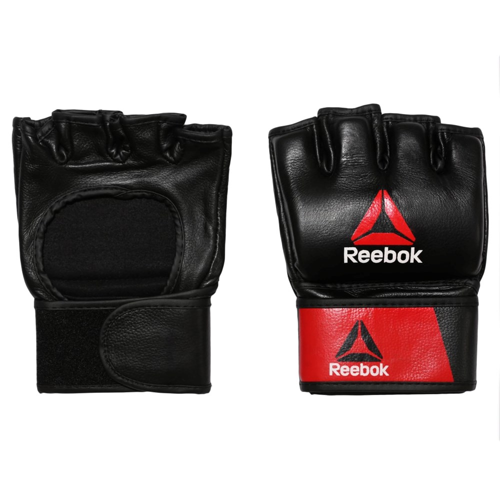 Red / Black Reebok Combat Leather MMA Glove - XL | BH7251