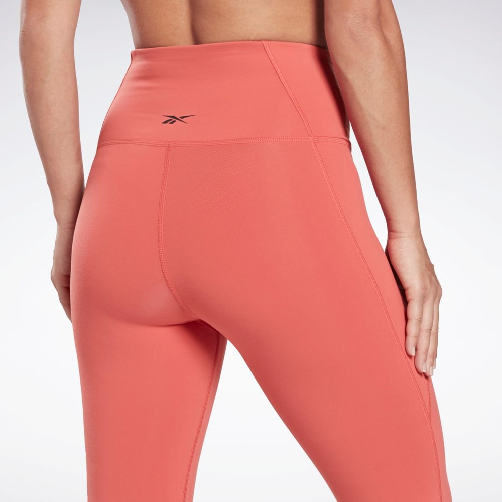 Rhodonite Reebok Lux High-Waisted Tights | HB2026