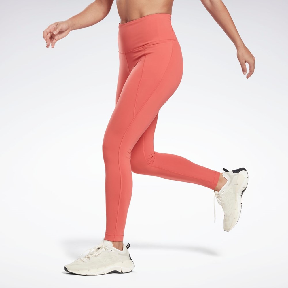 Rhodonite Reebok Lux High-Waisted Tights | HB2026