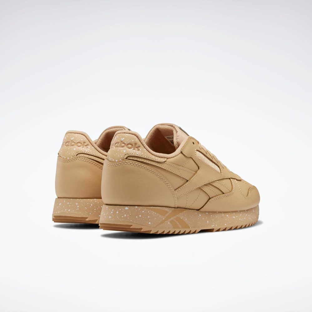 Sahara / White / Sahara Reebok Classic Leather Ripple Shoes | H06420