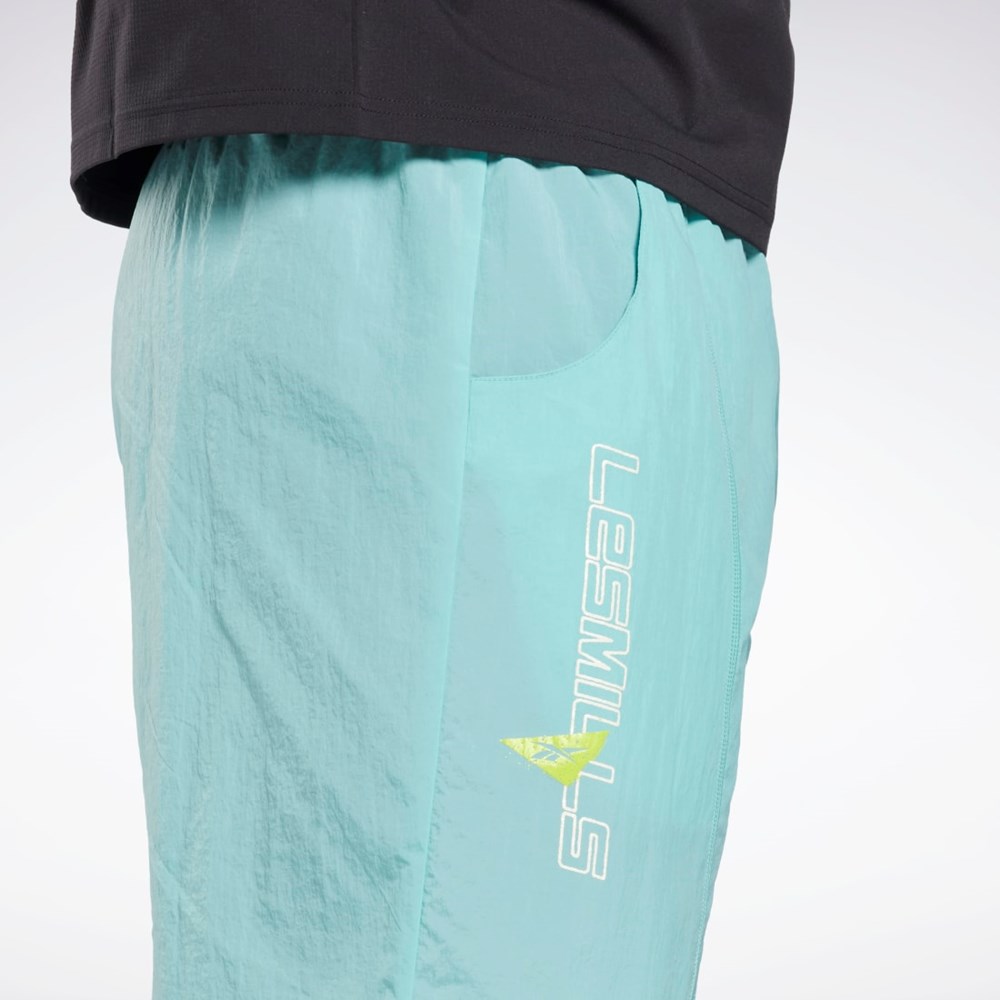 Semi Classic Teal Reebok Les Mills® Lightweight Woven Shorts | HN6062