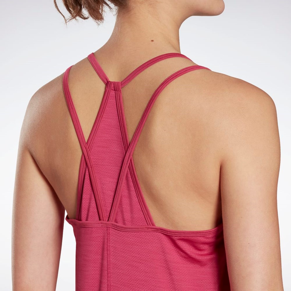 Semi Proud Pink Reebok ACTIVCHILL Athletic Tank Top | HI6332
