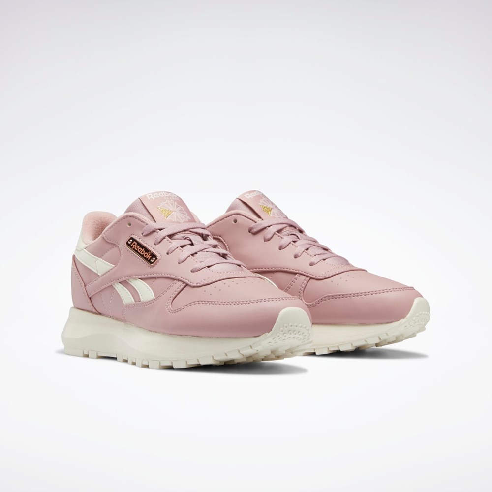 Smokey Rose / Smokey Rose / Classic White Reebok Classic Leather SP Shoes | GW3797