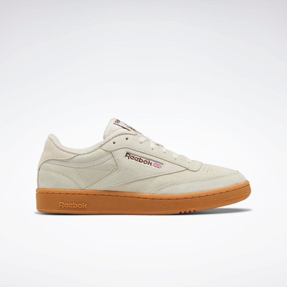 Stucco / Brush Brown / Reebok Rubber Gum-06 Reebok Club C 85 Shoes | GX1703