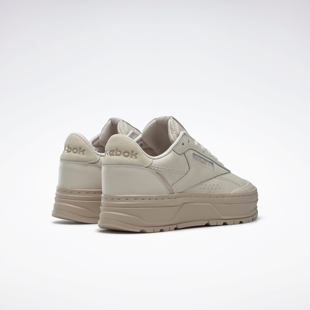 Stucco / Stucco / Modern Beige Reebok Club C Double GEO Shoes | GY1379