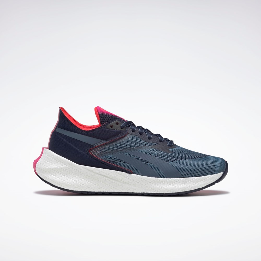 Vector Navy / Blue Slate / Pursuit Pink Reebok Floatride Energy Symmetros Running Shoes | G55924