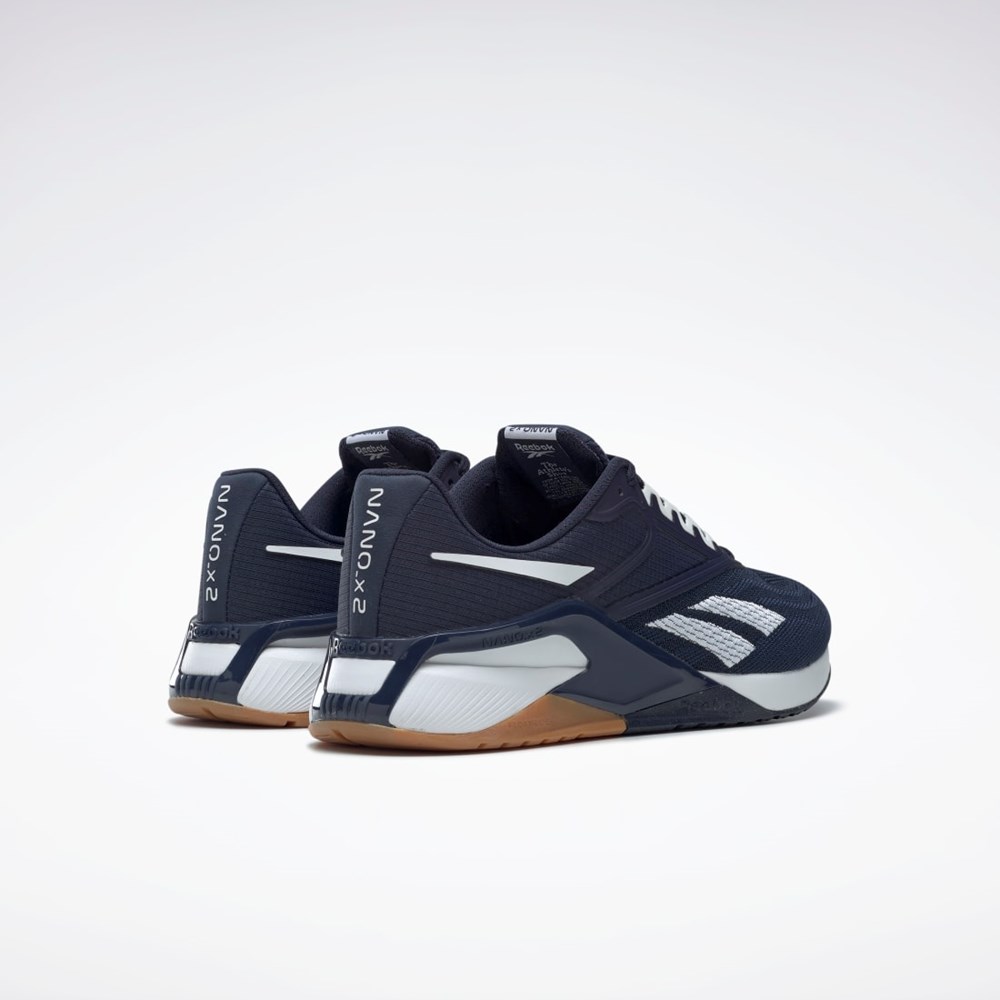 Vector Navy / Ftwr White / Reebok Rubber Gum-06 Reebok Reebok Nano X2 Training Shoes | GX9911