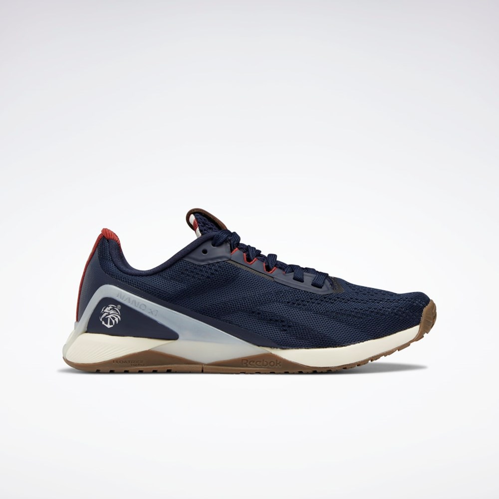 Vector Navy / Red Ember / Classic White Reebok Reebok Nano X1 Shoes | GZ1812
