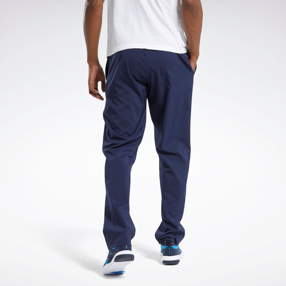 Vector Navy Reebok Training Essentials Woven Unlined Pants | FU3104