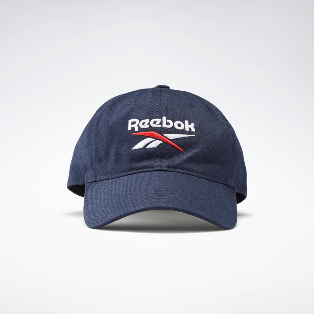 Vector Navy / White Reebok Active Foundation Badge Hat | GH0399