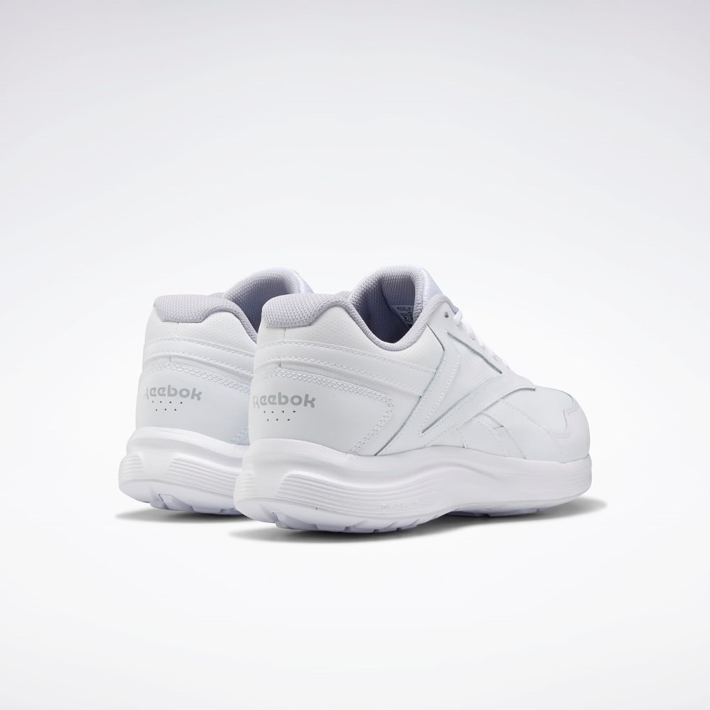 WHITE / Cold Grey 2 / Collegiate Royal Reebok Walk Ultra 7 DMX MAX Extra-Wide Shoes | FU7143