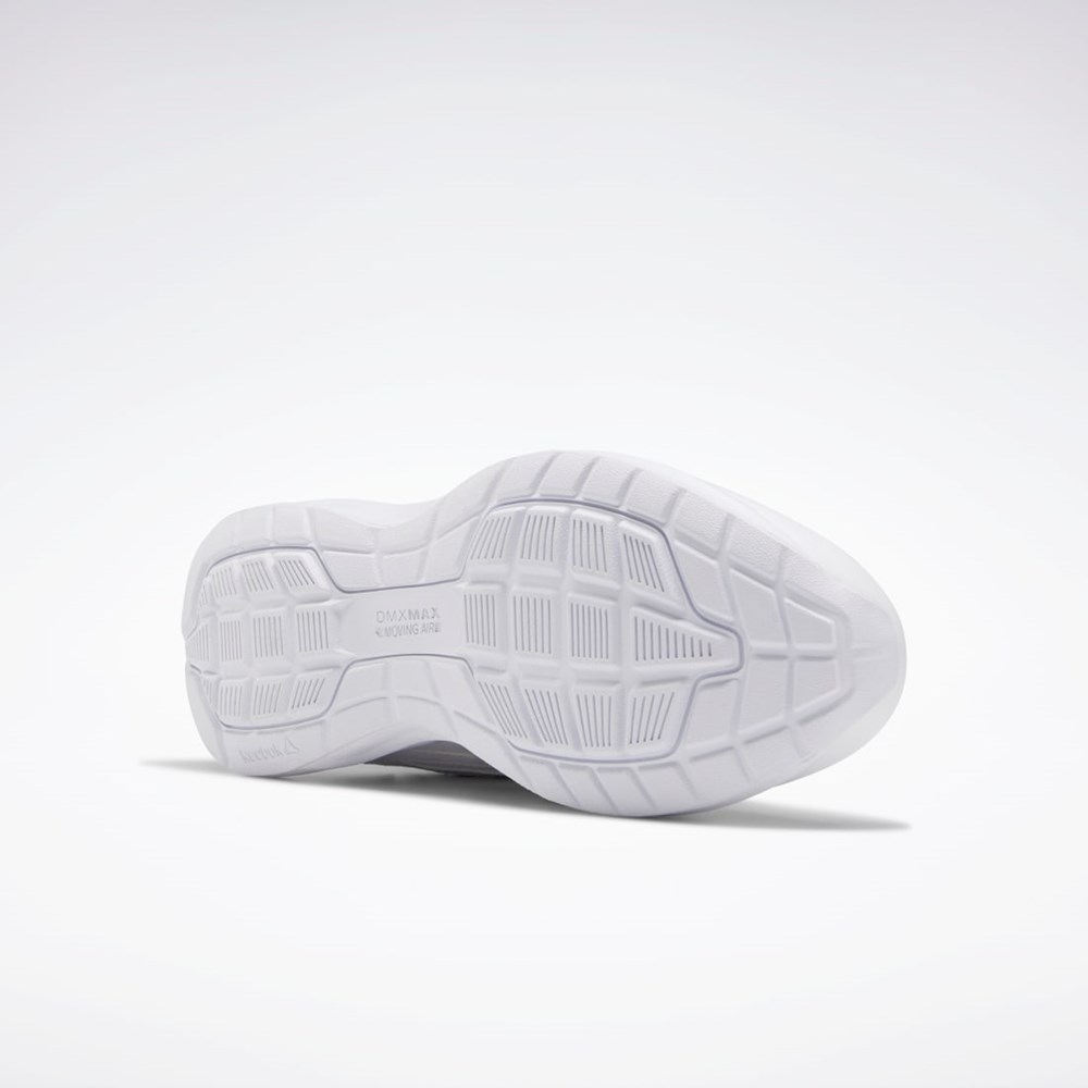 WHITE / Collegiate Navy / Collegiate Royal Reebok Walk Ultra 7 DMX MAX Shoes | EH0862