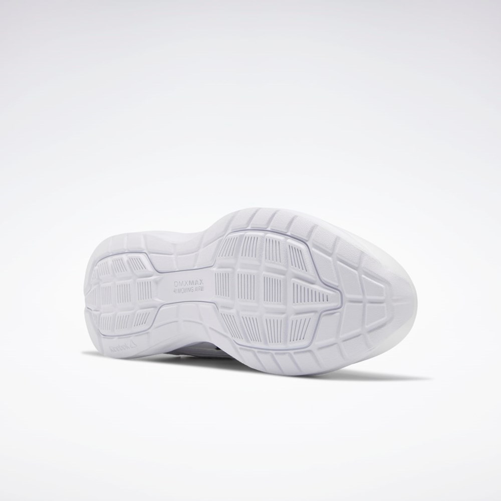 WHITE / Collegiate Navy / Collegiate Royal Reebok Walk Ultra 7 DMX MAX Extra-Wide Shoes | FU7144