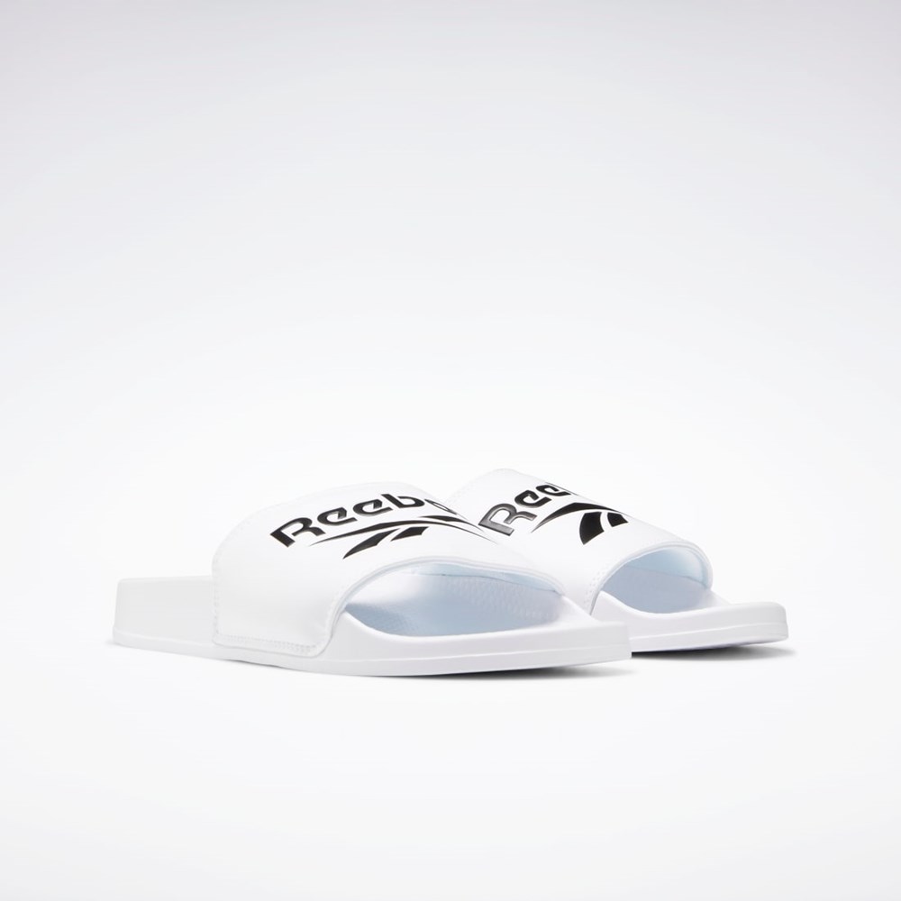 White / Black / White Reebok Reebok Classic Slides | FW6229