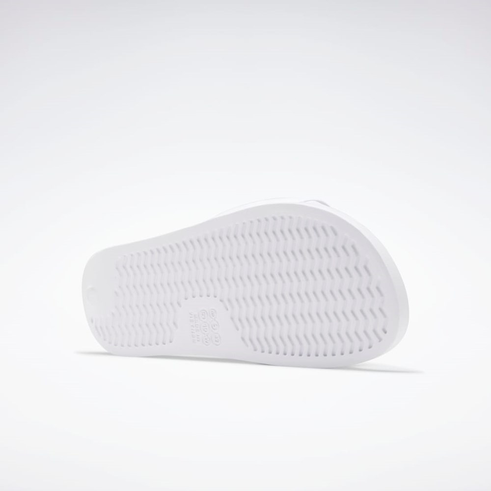 White / Black / White Reebok Reebok Classic Slides | FW6229