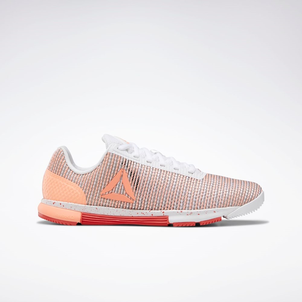 White / Sunglow / Rosette Reebok Speed TR Flexweave® Training Shoes | DV9565