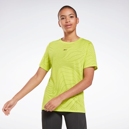 Acid Yellow Reebok Burnout T-Shirt | HF0170