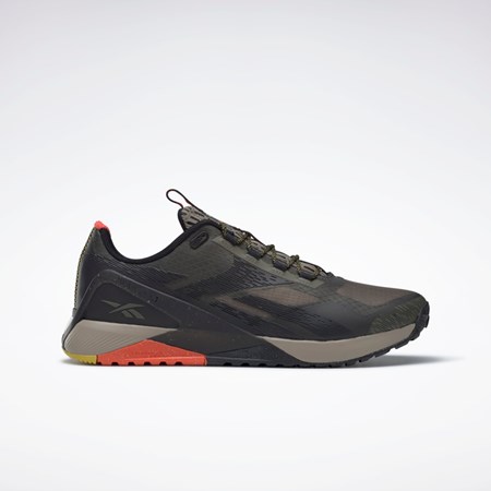 Army Green / Core Black / Dynamic Red Reebok Nano X1 Adventure Shoes | GY8441