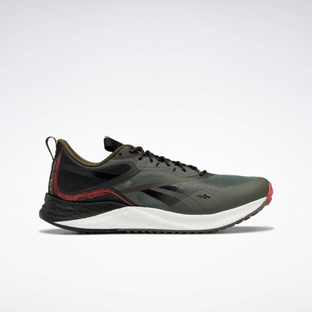 Army Green / Core Black / Ftwr White Reebok Floatride Energy 3 Adventure Running Shoes | GW5212