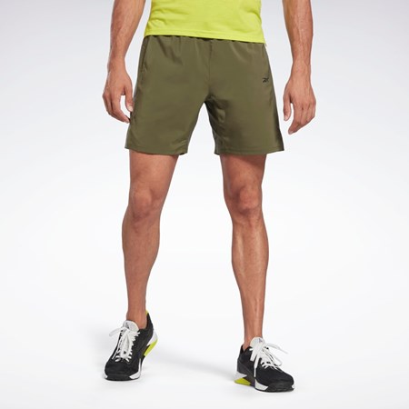 Army Green Reebok Speed Shorts 2.0 | H46617