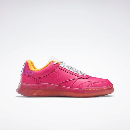 Brilliant Pink / Ftwr White / Grape Punch Reebok THE JETSONS Club C Legacy Shoes | GZ6421