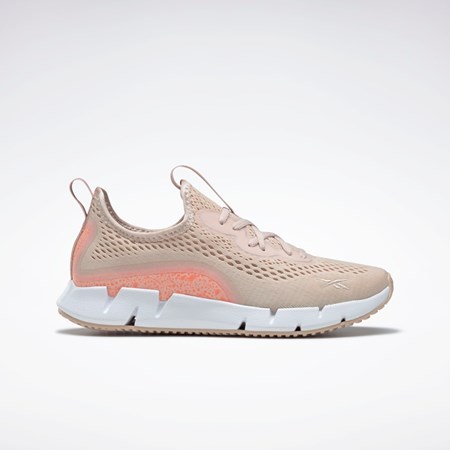 Canyon Coral / Soft Ecru / Ftwr White Reebok Zig Sky Shoes | GX3915