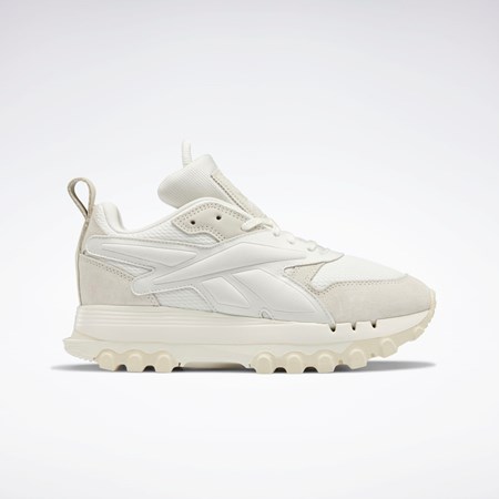 Chalk / Chalk / Alabaster Reebok Cardi B Classic Leather V2 Shoes | GW8874