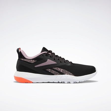 Core Black / Infused Lilac / Orange Flare Reebok Flexagon Force 4 Training Shoes | GY6258
