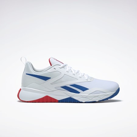Ftwr White / Cold Grey / Vector Blue Reebok NFX Training Shoes | GY9772