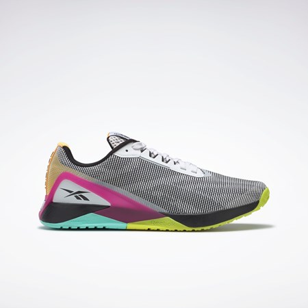 Ftwr White / Core Black / Pursuit Pink Reebok Nano X1 Grit Training Shoes | H02864