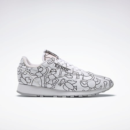 Ftwr White / Ftwr White / Core Black Reebok Eames Classic Leather Shoes | GY6393