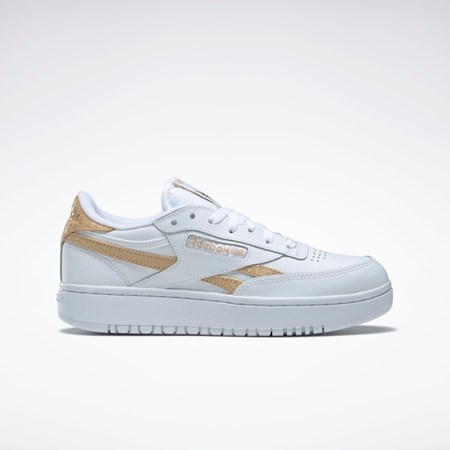 Ftwr White / Ftwr White / Sahara Reebok Club C Double Revenge Shoes | GY1382