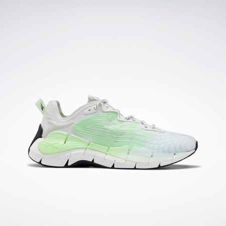 GREEN / Neon Mint / True Grey 1 Reebok Zig Kinetica II Shoes | FX9406