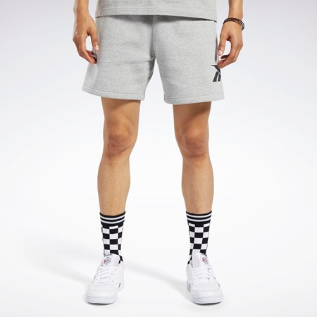 Medium Grey Heather Reebok Classics Brand Proud Shorts | HS6847