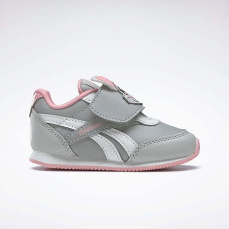 Pure Grey 3 / Pure Grey 2 / Pink Glow Reebok Reebok Royal Classic Jogger 2 KC Shoes - Toddler | GW3770