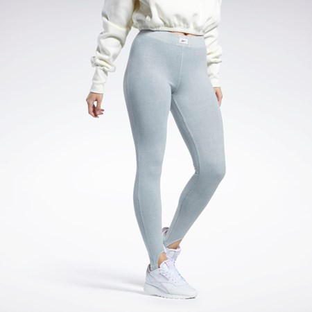 Pure Grey 3 Reebok Classics Natural Dye Stirrup Leggings | HG1142