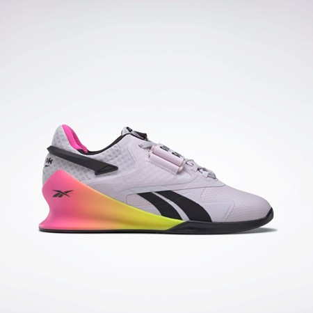 Quartz Glow / Atomic Pink / Core Black Reebok Legacy Lifter II Weightlifting Shoes | GY8433