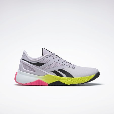 Quartz Glow / Core Black / Atomic Pink Reebok Nanoflex TR Training Shoes | GZ0255