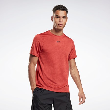 Rhodonite Reebok Workout Ready Mélange T-Shirt | HG0654