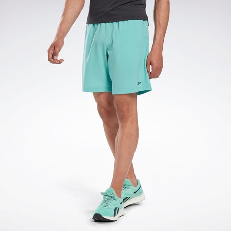 Semi Classic Teal Reebok Workout Ready Shorts | HK4439