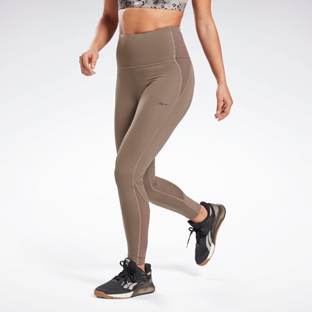 Trek Grey Reebok Lux High-Rise Perform Leggings | GI4981